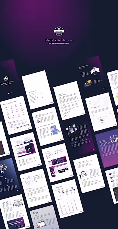 Redstor Brand Collateral | Behance