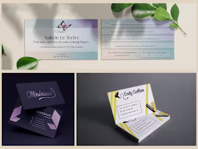 Creation of business card