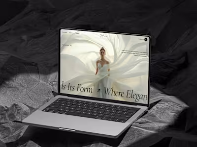 Solenne Atelier Portfolio Website Design