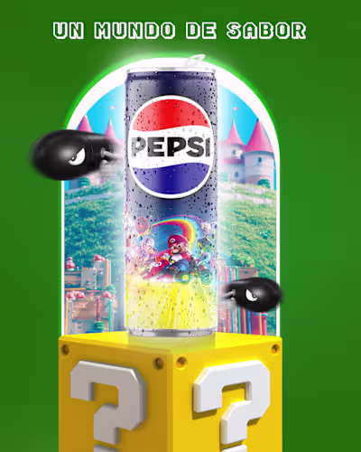 Kreavix Pepsi x Mario Bros