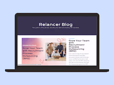 Blog Posts | Relancer | HR & Recruitment Writing Samples