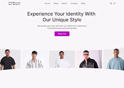 Fashion website