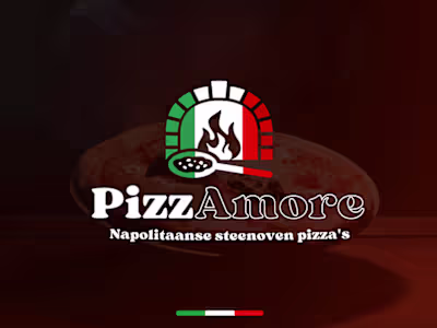 PizzAmore Restaurant Brand Identity