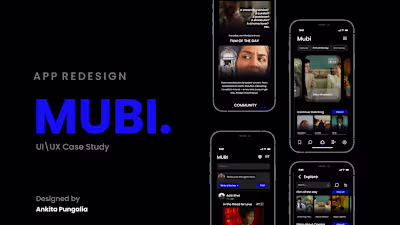 MUBI App Redesign (UI\UX Case Study) :: Behance