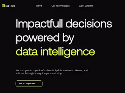 Digitrails Web Redesign Consultation