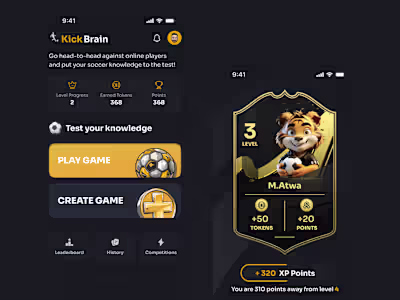 KickBrain Soccer Trivia Game