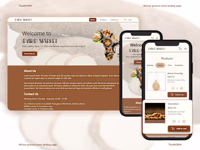 Responsive Commerce Website