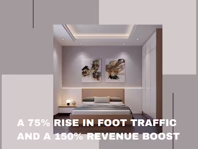 75% Foot Traffic Surge and 150% Revenue Boost