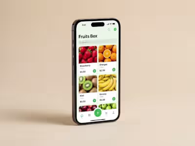 Customized Shopify App for Fruits Box