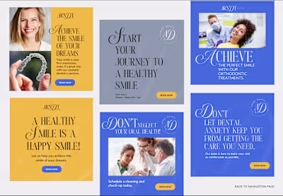 Social media templates