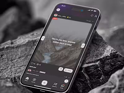 Social Media App Redesigned