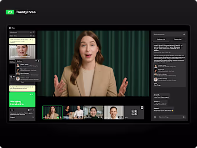 TwentyThree Webinars 