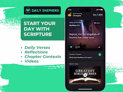 Daily Shepherd Spiritual Wellness App