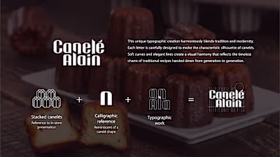 Canelé Alain - Logo Design