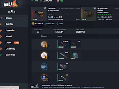 hellstore.me - The best way to get new CS:GO skins in your inve…