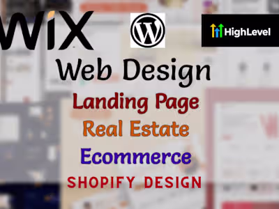 You will get Web Design for your Business ( Real Estate,Fashion)