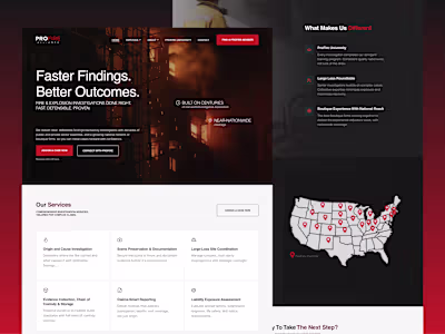 We redesigned and developed the