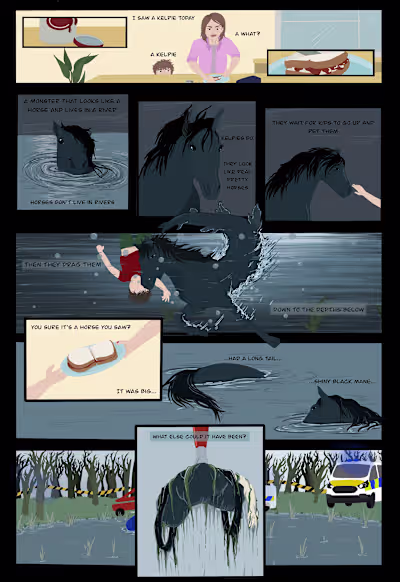 Kelpie Comic :: Behance