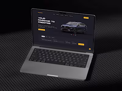 KingsCab - Luxury Car Rental Website Design