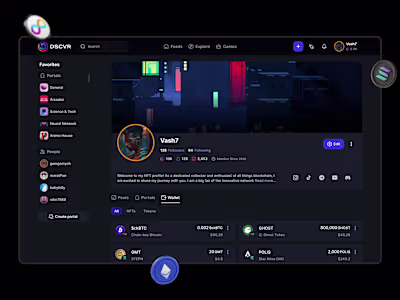 DSCVR - leading Web3 social network with the largest user base.