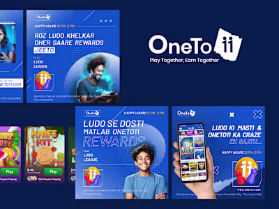 Social Media Content for a Gaming App