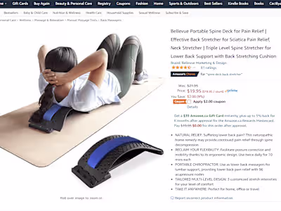 HealthxBellevue- Amazon Ecommerce Product Description