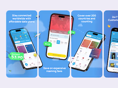 Designed a clean and modern App Store presentation crafted t...