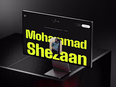 Shezaan (Branding + Framer Development Project)