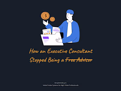 Authority System for Executive Consultant that 3.5x Conversions