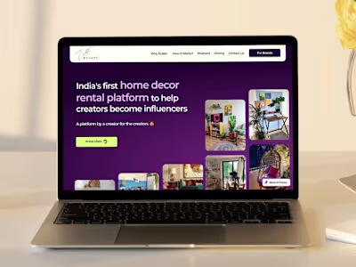 Creating Landing Page on Framer for Eclate ✨