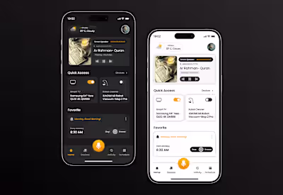 Smart Home App UI UX Design