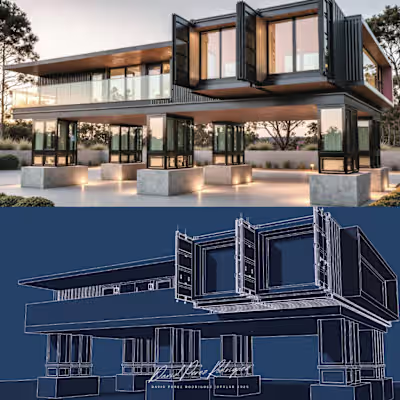 From blueprint to 3D rendering, we transform shipping contai...