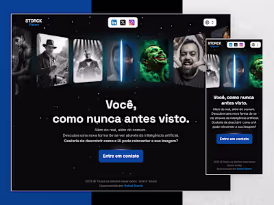 Storck Vision | AI-Powered Photoshoots for Personal Branding
