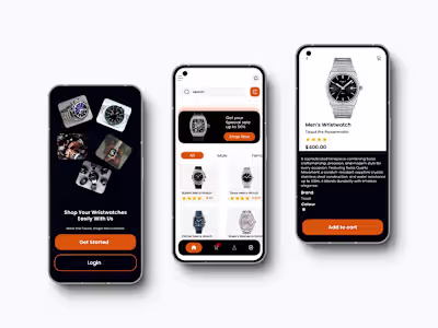 Zeit, E-commerce App :: Behance