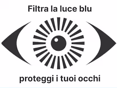 La luce blu