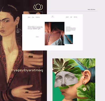 "Jumla" Jewellery E-commerce Website design