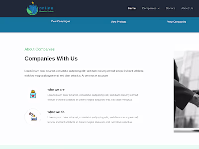Online Donation System