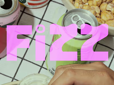 The Great Fizz | Branding, Web, Package Design