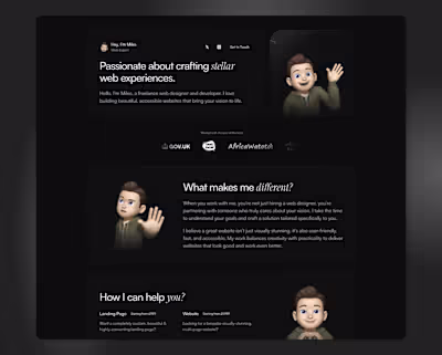 Miles Wheeler-Smith - Personal Website