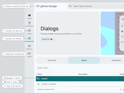 Building data-driven design systems for Google teams