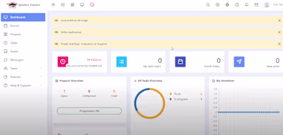 Project Site Web Manager & CRM