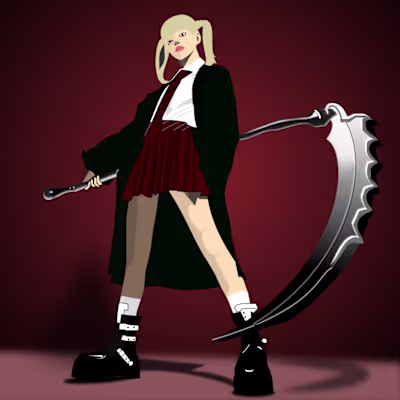 stylized character illustration 