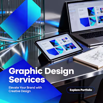 I Have worked on the cover image for LinkedIn for my client