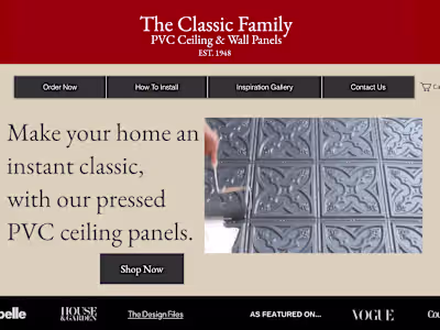 PVC Ceiling & Wall Panels & Down Pipes |The Classic Family| Bru…