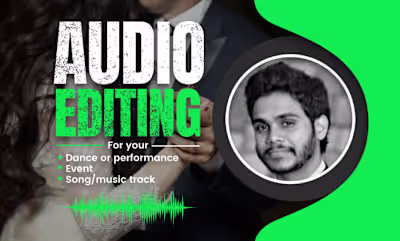 I will edit, cut, mix songs for your performance, dance or event