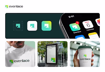 Nueva identidad visual para Evenlace, una plataforma de vent...