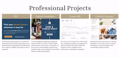 Professional Projects