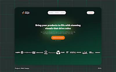 3D Design Agency Web Design :: Behance