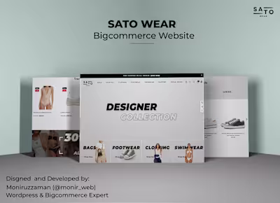 Sato Wear Website