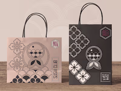 Refreshing a sushi restaurant's brand identity 